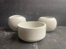 Load image into Gallery viewer, S/3 Cement Planters | Concrete | 3 Color Choices | Great for Small areas | HANDMADE | JLK