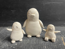 Load image into Gallery viewer, S/3 Cement Penguins  | Concrete | Set of 2 |  Christmas Winter decor | HandMade | JLK