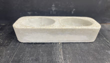 Load image into Gallery viewer, 14&quot; Heavy Cement Planter | Hypertufa Concrete | Rectangle Trough | HANDMADE | JLK