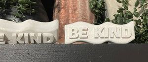 BE KIND Word Art | Cement | Shelf decor | Zen | Handmade | JLK