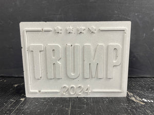 MAGA | TRUMP 2024 | Cement Letter | Concrete Block Sign | Handmade | JLK