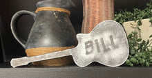 Load image into Gallery viewer, Cement GUITAR Case | PERSONALIZED |Concrete pick holder | Great Gift Idea | HandMade | JLK