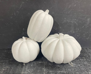 S/3 | Cement Pumpkins | Concrete Pumpkins | 3 COLOR Options | HandMade |  JLK