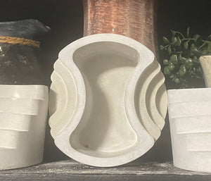 Cement Planters | CANDLE Holders | 3 Styles | 3 Color Options | Optional Drainage Hole & Sealant | HANDMADE | JLK