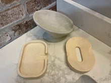 Load image into Gallery viewer, Cement SOAP HOLDERS | 3 Soap Dish Styles | Sealed | 3 Color Options | Made in Ohio | JLK