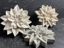 Load image into Gallery viewer, S/5 Cement Poinsettias | Concrete Flowers | Elegant | HandMade | JLK