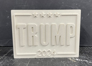 MAGA | TRUMP 2024 | Cement Letter | Concrete Block Sign | Handmade | JLK