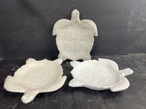 Cement Lg. Sea TURTLE TRAY | 3 Color Options | HandMade | JLK