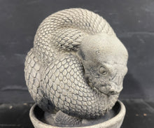 Load image into Gallery viewer, Cement SNAKE | Concrete Reptile | HANDMADE | JLK