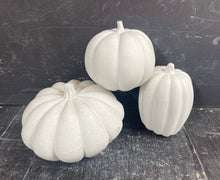 Load image into Gallery viewer, S/3 | Cement Pumpkins | Concrete Pumpkins | 3 COLOR Options | HandMade |  JLK