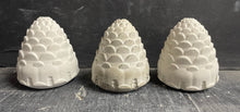 Load image into Gallery viewer, S/3 | Cement PINE CONES | Concrete Winter decor |  Christmas | HandMade | JLK