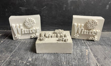 Load image into Gallery viewer, Cement WINTER Word Art Block | Concrete Winter decor | HandMade | JLK