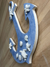 Load image into Gallery viewer, ANCHOR w/Shells | Cement | Concrete | Nautical | Ocean | HANDMADE | JLK