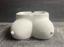 Load image into Gallery viewer, Cement Booby ASHTRAY | Concrete Boobies |  Smudge Stick Holder | Smoking | Weed | Pot | Cigar | Marijuana | Gift for Him | JLK