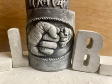 Load image into Gallery viewer, Cement Best DAD in the World | PERSONALIZED with Your Dad&#39;s Initials | HandMade | JLK