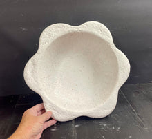 Load image into Gallery viewer, 13&quot; Heavy Cement Bowl | Concrete Planter | SEALANT Options | Wabi Sabi | HANDMADE | JLK