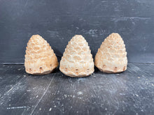 Load image into Gallery viewer, S/3 | Cement PINE CONES | Concrete Winter decor |  Christmas | HandMade | JLK