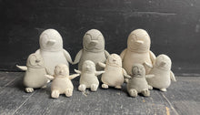 Load image into Gallery viewer, S/3 Cement Penguins  | Concrete | Set of 2 |  Christmas Winter decor | HandMade | JLK