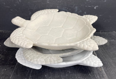 Cement Lg. Sea TURTLE TRAY | 3 Color Options | HandMade | JLK