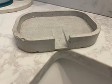 Load image into Gallery viewer, Cement SOAP Dish Holder | Sealed Concrete | Made in Ohio | JLK