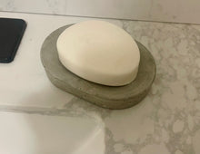 Load image into Gallery viewer, Cement SOAP HOLDERS | 3 Soap Dish Styles | Sealed | 3 Color Options | Made in Ohio | JLK