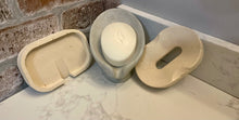 Load image into Gallery viewer, Cement SOAP HOLDERS | 3 Soap Dish Styles | Sealed | 3 Color Options | Made in Ohio | JLK