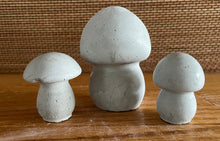 Load image into Gallery viewer, Cement Mushrooms | 3 inch | S/3 | Made in OHIO | JLK