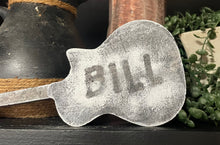 Load image into Gallery viewer, Cement GUITAR Case | PERSONALIZED |Concrete pick holder | Great Gift Idea | HandMade | JLK