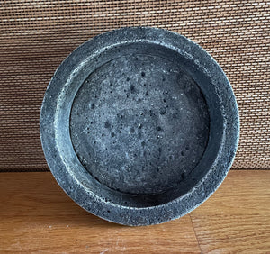 Cement Planter | Round Concrete Pot | 8 inch | Hypertufa | Handmade | JLK