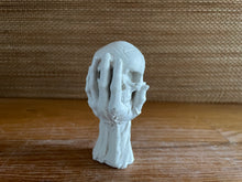 Load image into Gallery viewer, Cement Skull in Hand | 4 inch | HANDMADE | JLK