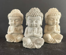 Load image into Gallery viewer, Cement BUDDHA YOGI | 3 Color Options | Zen | Yoga | Namaste | HandMade | JLK