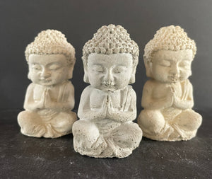 Cement BUDDHA YOGI | 3 Color Options | Zen | Yoga | Namaste | HandMade | JLK