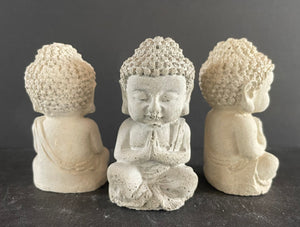 Cement BUDDHA YOGI | 3 Color Options | Zen | Yoga | Namaste | HandMade | JLK