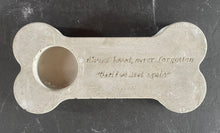 Load image into Gallery viewer, Cement Comfort Memorial  8&quot; DOG BONE | Pet Loss | Always Remember | Never Forgotten | HandMade | JLK