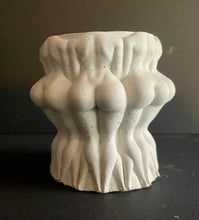 Load image into Gallery viewer, Cement Booty Vessel | Big Butt Planter | Concrete Sexy Unique Pot | HANDMADE | JLK