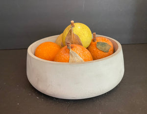 Cement Bowl | Concrete Planter | Optional Drainage Hole, Sealant | HANDMADE | JLK