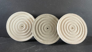 Cement Incense Holders | Concret Round Stick Incense Holders | Zen Keeper | HANDMADE | JLK