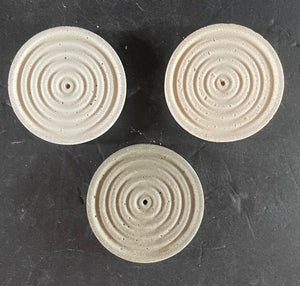 Cement Incense Holders | Concret Round Stick Incense Holders | Zen Keeper | HANDMADE | JLK