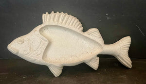 Cement FISH Tray | Concrete | Decorative | Modern | Platter | HANDMADE | JLK