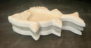 Cement FISH Tray | Concrete | Decorative | Modern | Platter | HANDMADE | JLK