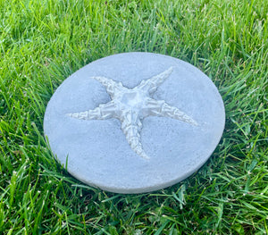 Starfish Cement Stepping Stone | Concrete Starfish decorative Stepping Stone | HANDMADE | JLK