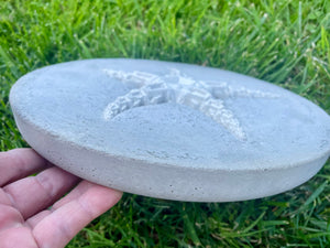 Starfish Cement Stepping Stone | Concrete Starfish decorative Stepping Stone | HANDMADE | JLK