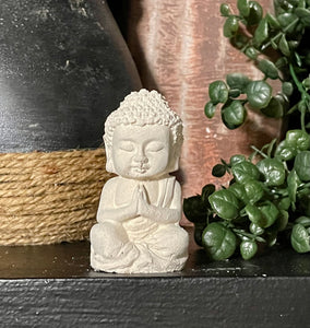 Cement BUDDHA YOGI | 3 Color Options | Zen | Yoga | Namaste | HandMade | JLK