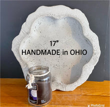 Load image into Gallery viewer, Cement Bowl | 17 inch | WIDE Rim | HANDMADE | JLK