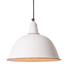 Load image into Gallery viewer, Colander Pendant Light in Rustic White