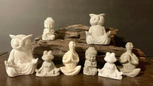 Load image into Gallery viewer, Handmade Yogi | Owl | Turtle | Frog | Buddha | HANDMADE | Cement | Namaste | Zen | JLK