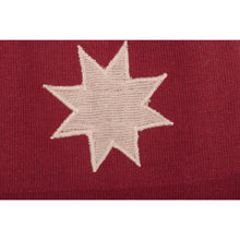 Load image into Gallery viewer, VHC Brand Crimson Red Farmhouse Bedding Jack Cotton Hand Quilted Patchwork Chambray Star King Sham