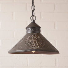 Load image into Gallery viewer, Stockbridge Shade Light with Chisel in Kettle Black